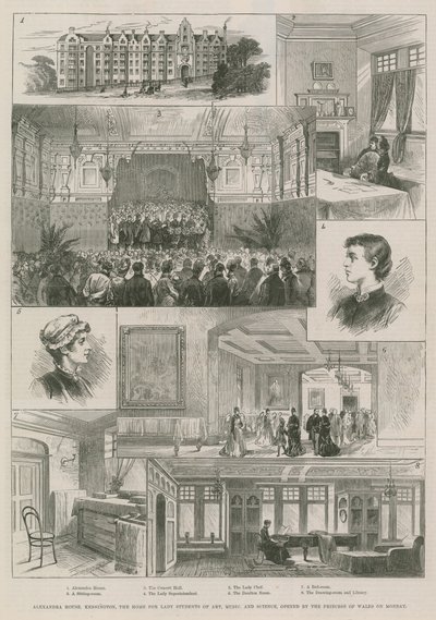 Alexandra House, Kensington af English School