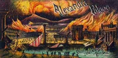 Alexandra Palace. Smerter Pompejis sidste dage af English School