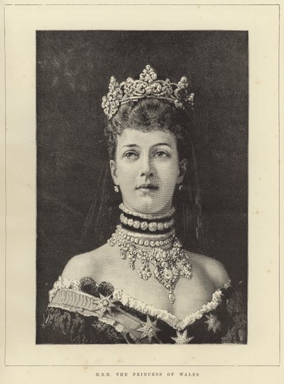 Alexandra, prinsesse af Wales af English School