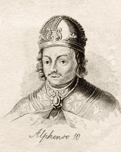 Alfonso X af Castilla, fra 