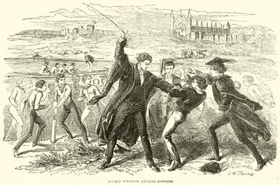 Alfred Wharton greift Dawlish an von English School