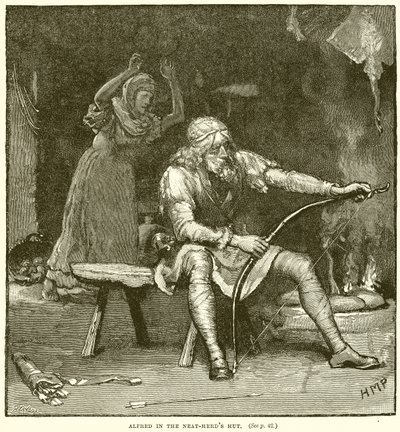 Alfred i den pæne besætningshytte af English School