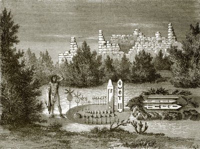 Alter og ruiner i Zuni af English School