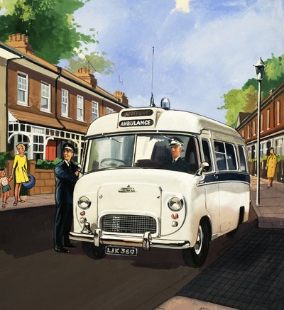 Ambulance chauffør af English School