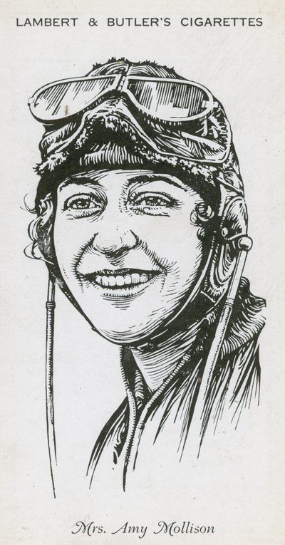 Amy Mollison, engelsk flyver af English School