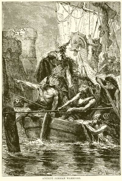 Gamle persiske krigere af English School