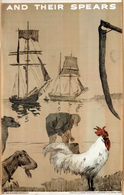 Und ihre Speere, aus der Serie 