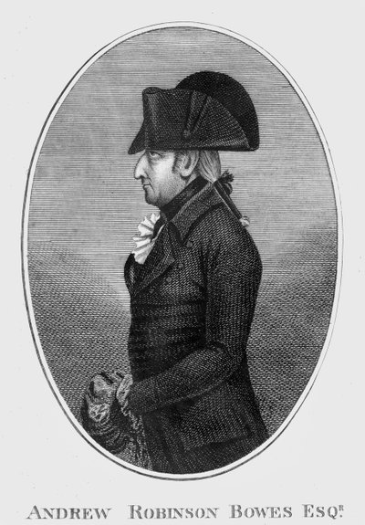 Andrew Robinson Bowes (født Stoney) af English School