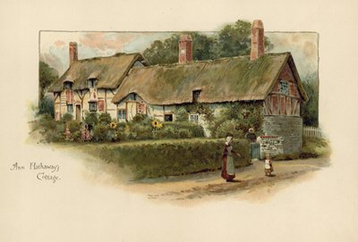 Anne Hathaways sommerhus i Shottery af English School