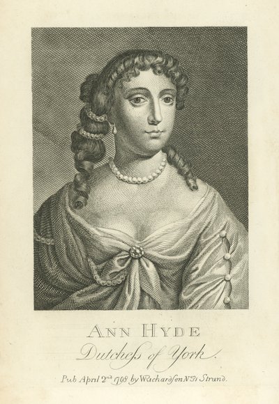 Ann Hyde, hertuginde af York af English School