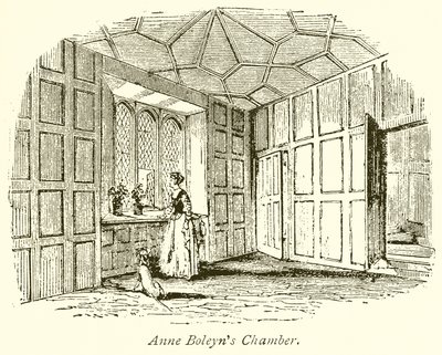 Anne Boleyns Kammer af English School