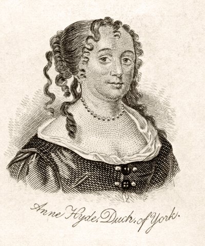 Anne Hyde, hertuginde af York, fra 