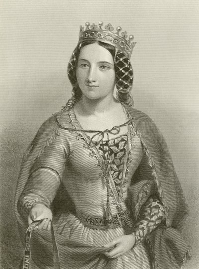 Anne af Warwick, dronning af kong Richard III af English School