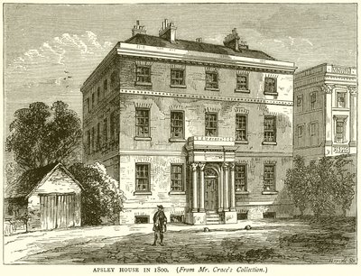 Apsley House i 1800 af English School