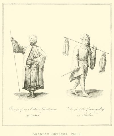 Arabiske kjoler (gravering) af English School