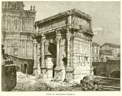 Bue af Septimius Severus af English School