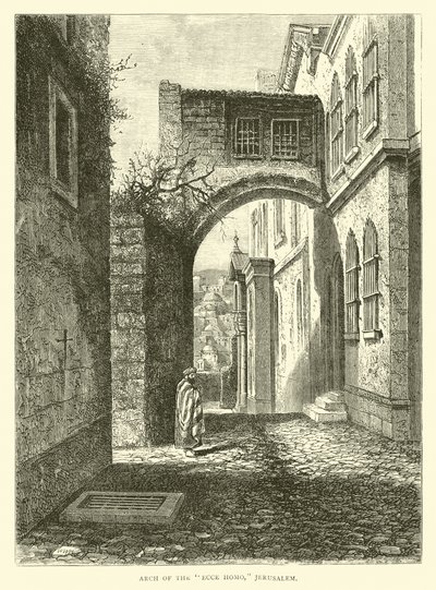 Arch of the Ecce Homo, Jerusalem af English School
