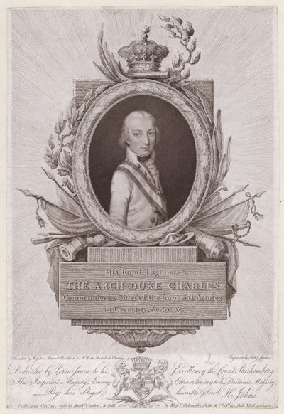 Ærkehertug Charles, hertug af Teschen, østrigsk soldat af English School