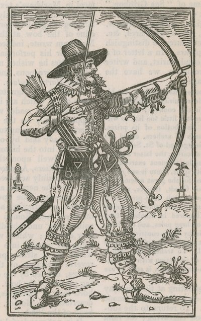 Bueskydning i Finsbury Fields af English School