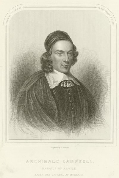 Archibald Campbell, markis af Argyle af English School