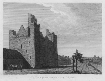 Ardee Castle, County Louth, Irland af English School