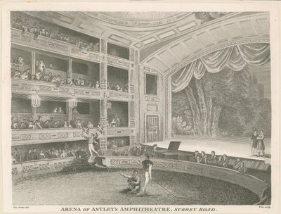 Arena af Astleys Amphitheatre, Surrey Road af English School