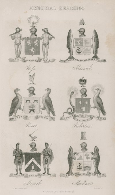 Armorial lejer af English School