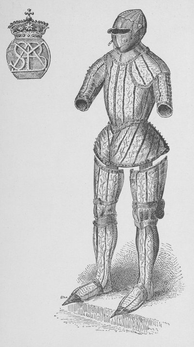 Rustning af Isabella I (1451-1504), dronning af Castilien af English School