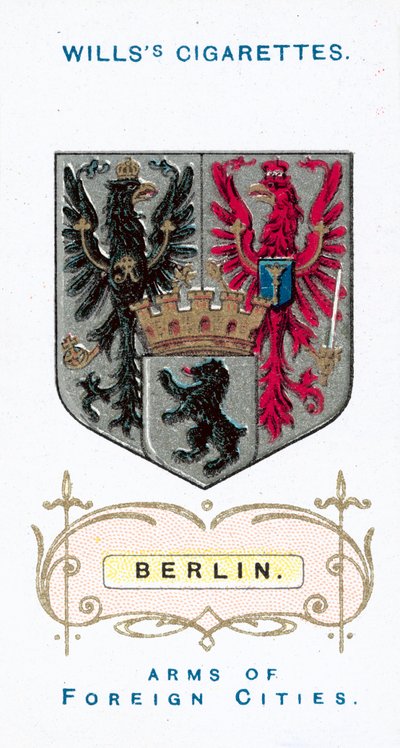 Arms of Berlin (chromolitho) af English School