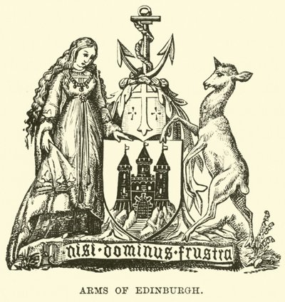 Arms of Edinburgh af English School