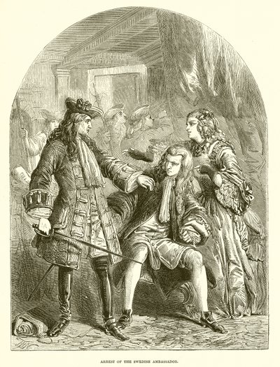 Anholdelse af den svenske ambassadør af English School