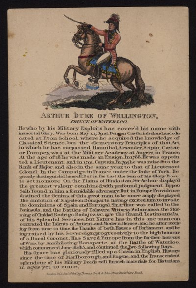 Arthur Wellesley af English School