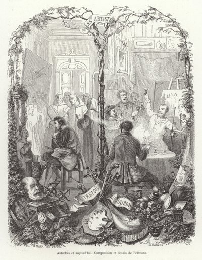 Kunstnere før og nu af English School