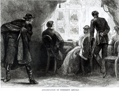 Mordet på præsident Lincoln, 14. april 1865 af English School