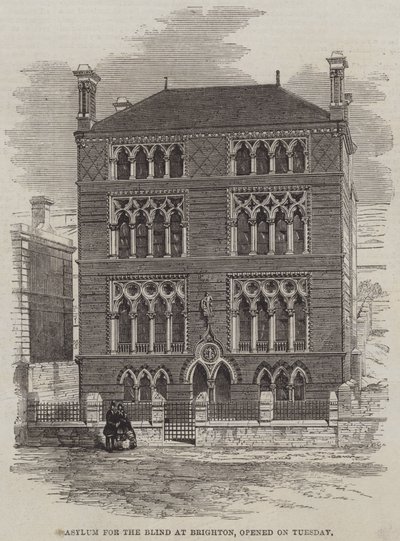 Asyl for the Blind i Brighton, åbnede tirsdag af English School