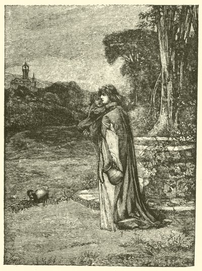 At The Well (gravering) af English School
