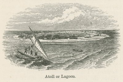 Atoll eller lagune (gravering) af English School
