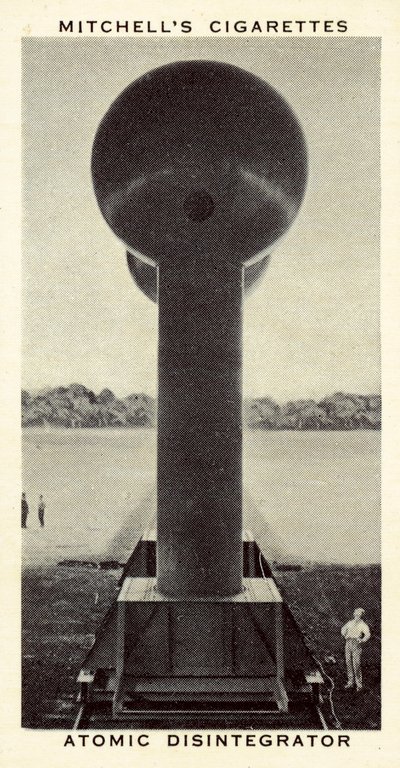 Atomisk disintegrator (litho) af English School