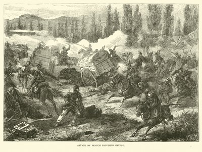 Angreb på fransk forsyningskonvoj, september 1870 af English School