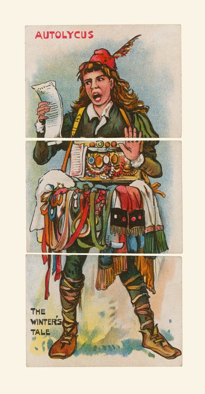 Autolycus, The Winters Tale af English School