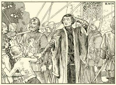 Væk med dig Noisy Fellows (blæk på papir) af English School