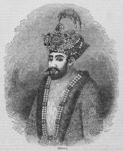 Baber (gravering) af English School