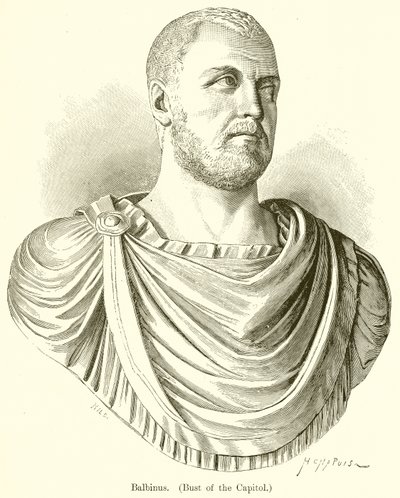 Balbinus. (Byste af Capitol) af English School