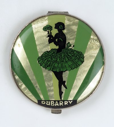 Ballerina Powder Compact, lavet af Dubarry, 1920-30 af English School