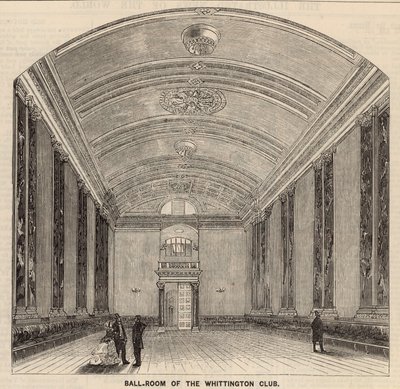 Ballroom i Whittington Club, London af English School