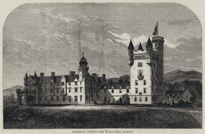 Balmoral Castle (gravering) af English School