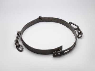 Band fundet på Broad Street, Oxford, 1600-tallet (jern) af English School
