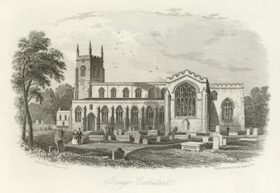 Bangor Cathedral, North Wales af English School