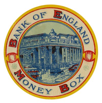 Bank of England, pengekasse af English School