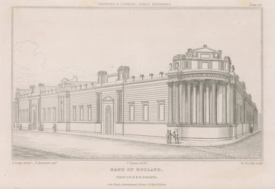 Bank of England, Sir John Soanes fronter af English School